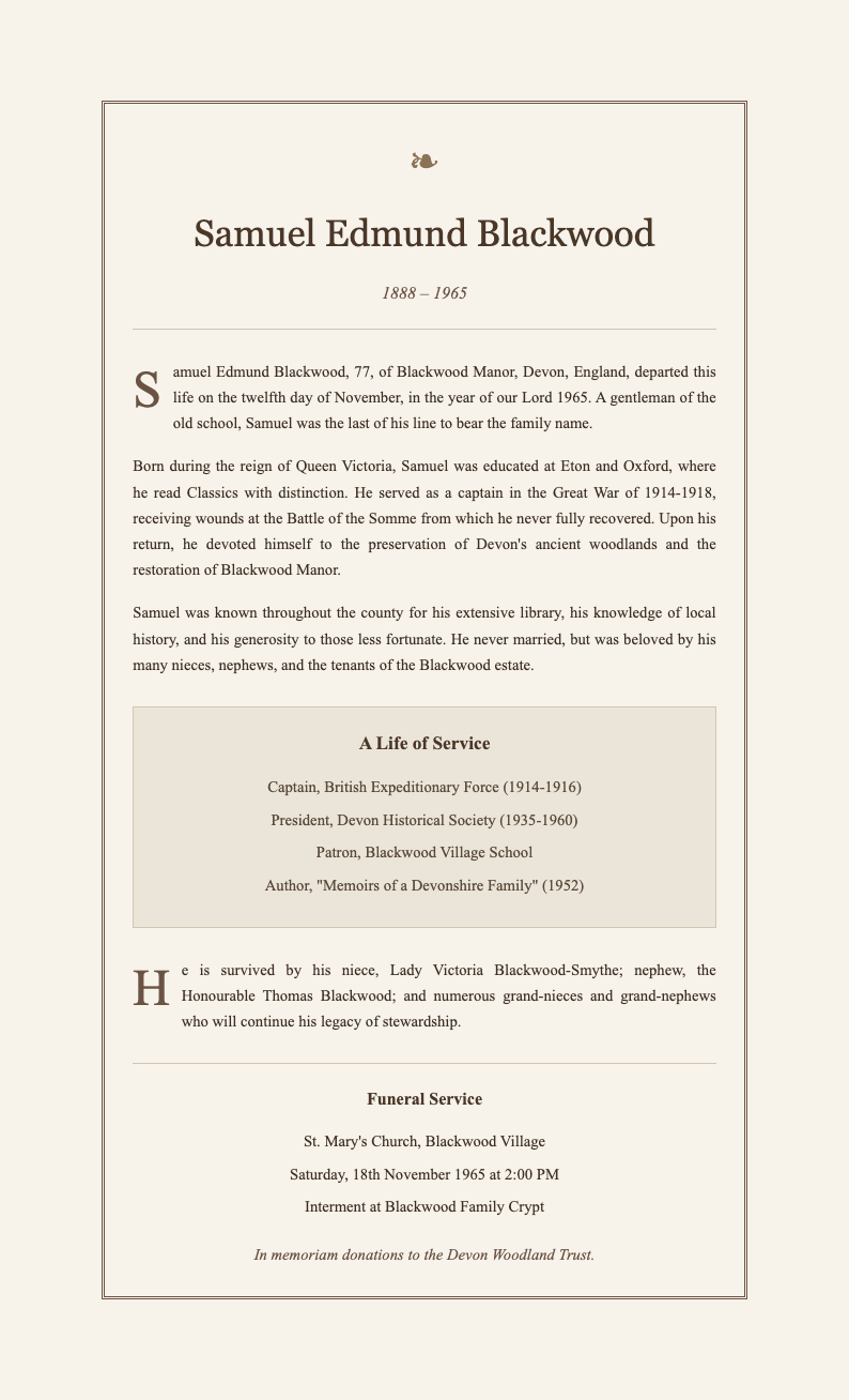 Vintage sepia memory